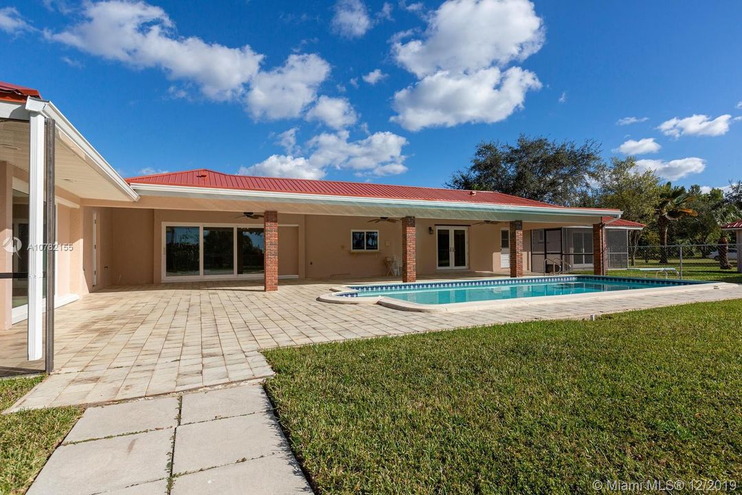 Pool and Huge covered Patio