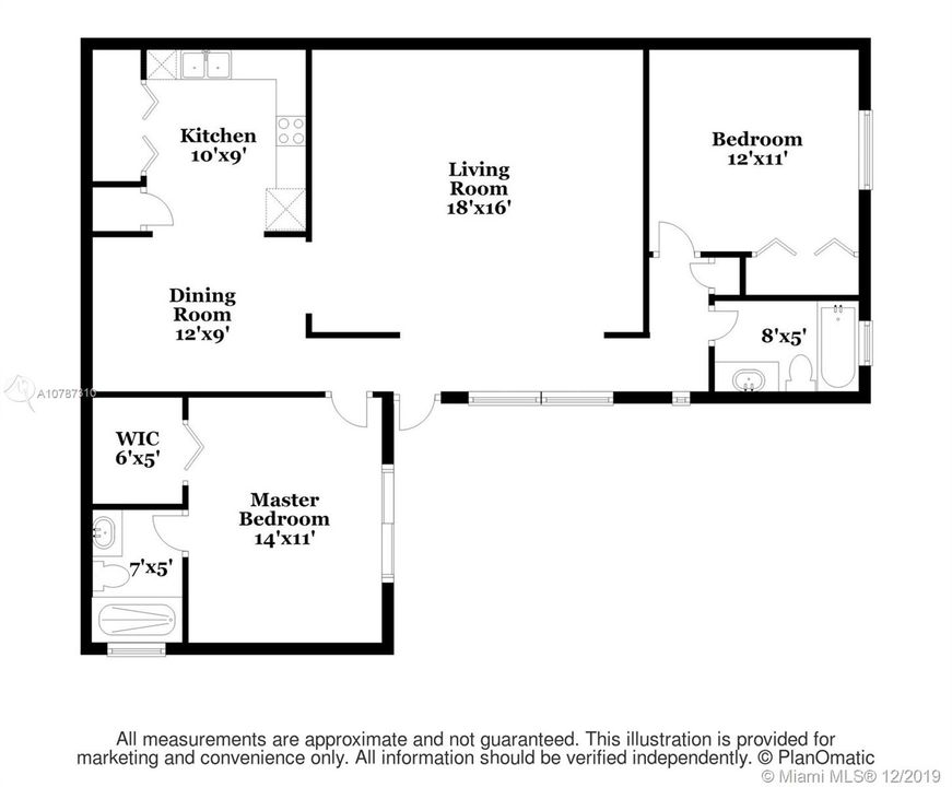 Recently Sold: $159,900 (2 beds, 2 baths, 1098 Square Feet)