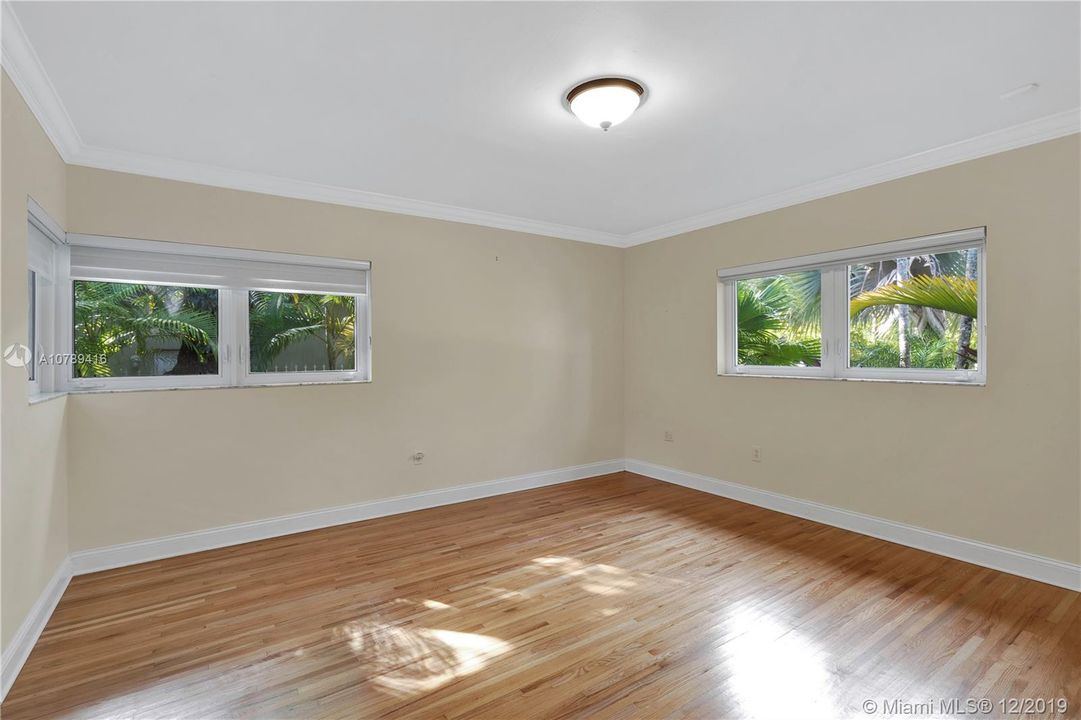 Master bedroom with lots of light