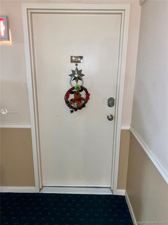 APARTMENT MAIN ENTRANCE