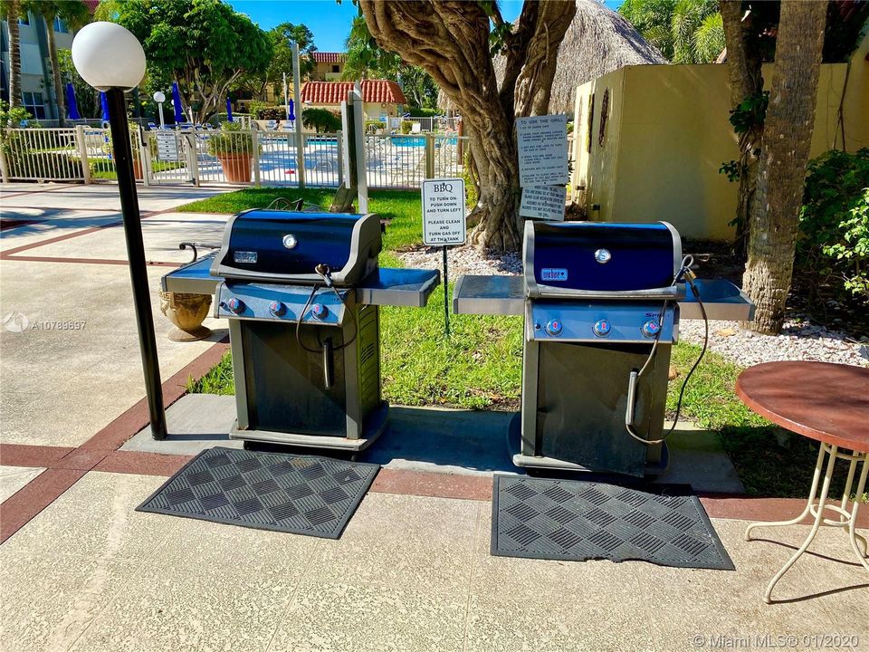 DEDICATED BBQ AREA
