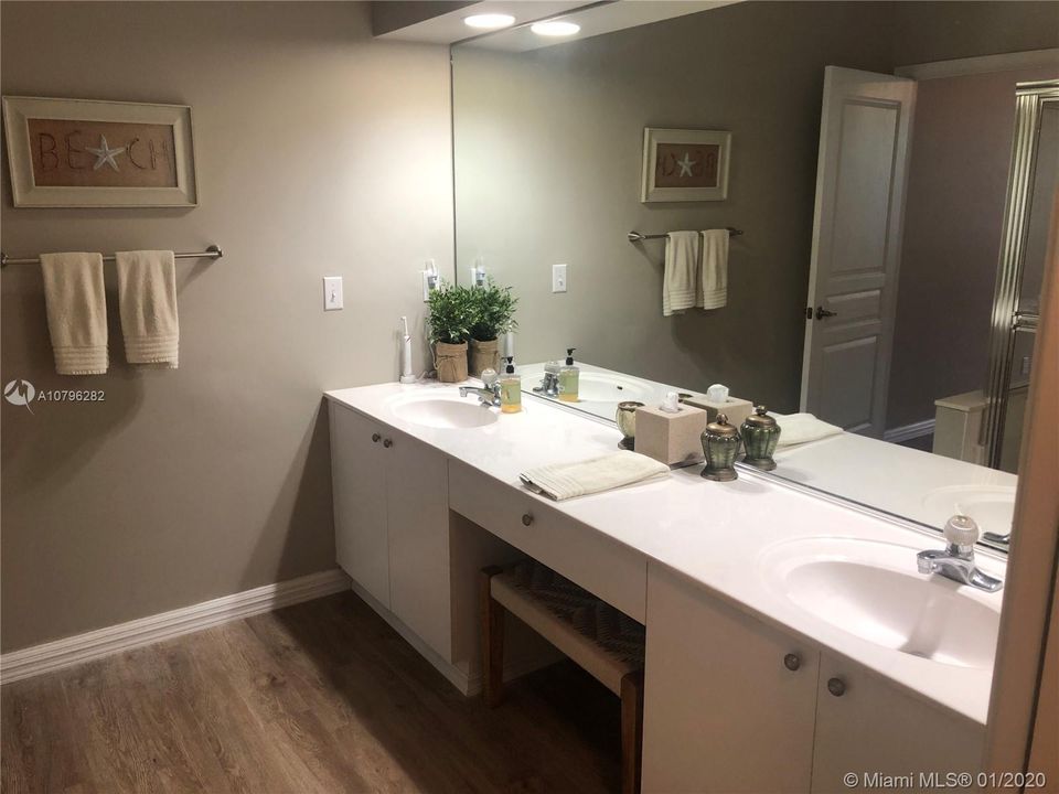 Master bathroom