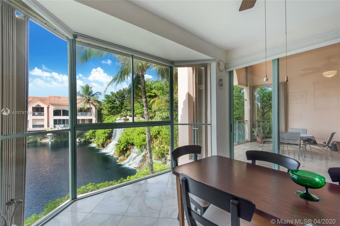 Dining Area with Magnificent Views! This Area Can Also Be a Family Room