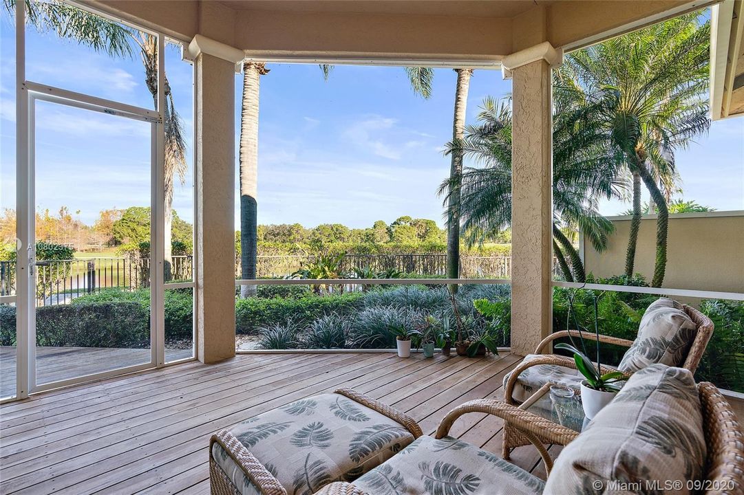 Rear Patio