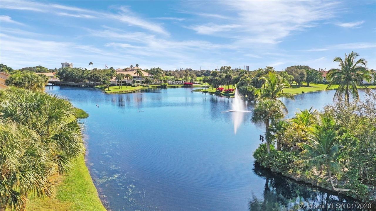 Gorgeous direct views from Balcony, Kitchen, Dinning  and Living room areas.