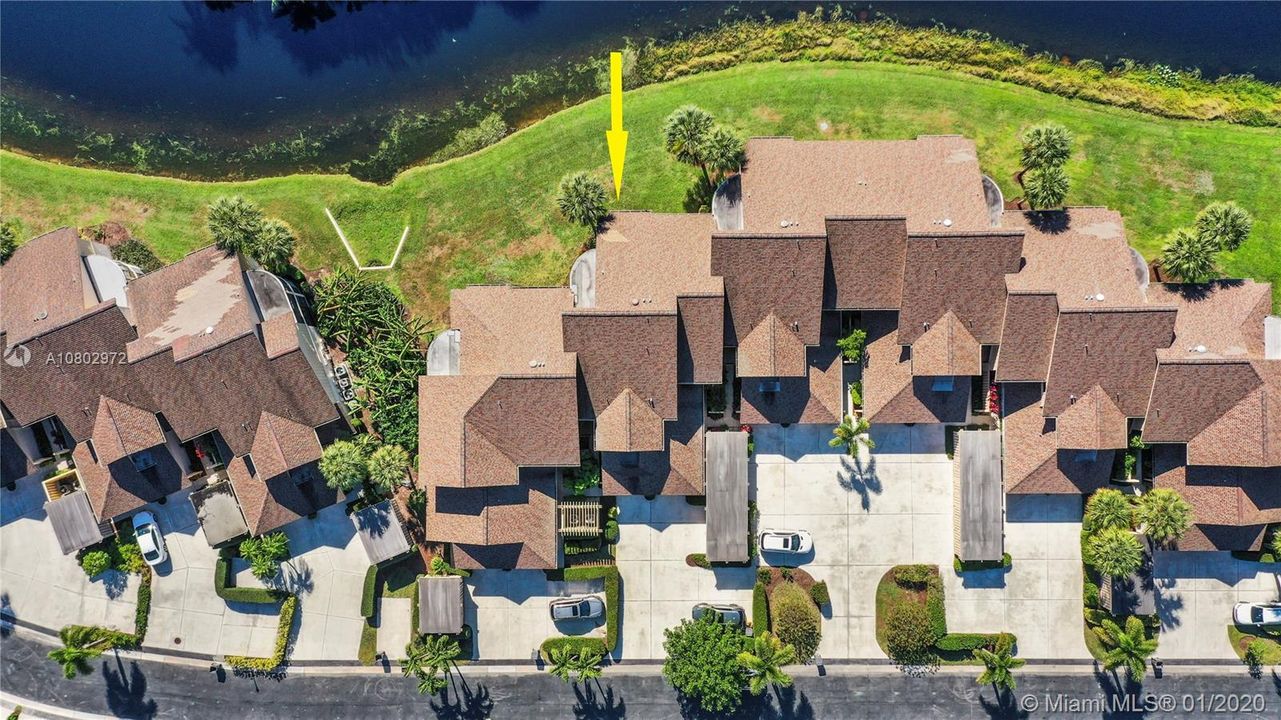 Expansive driveway