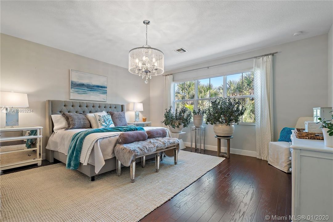 2nd floor master bedroom