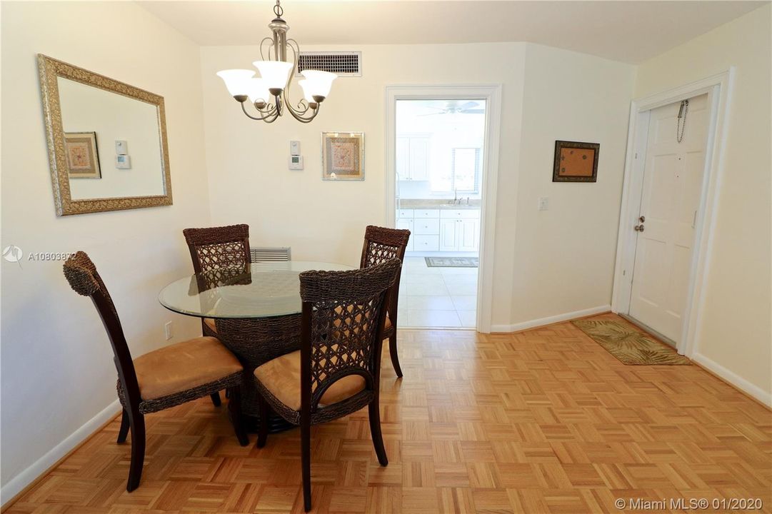 Dining area