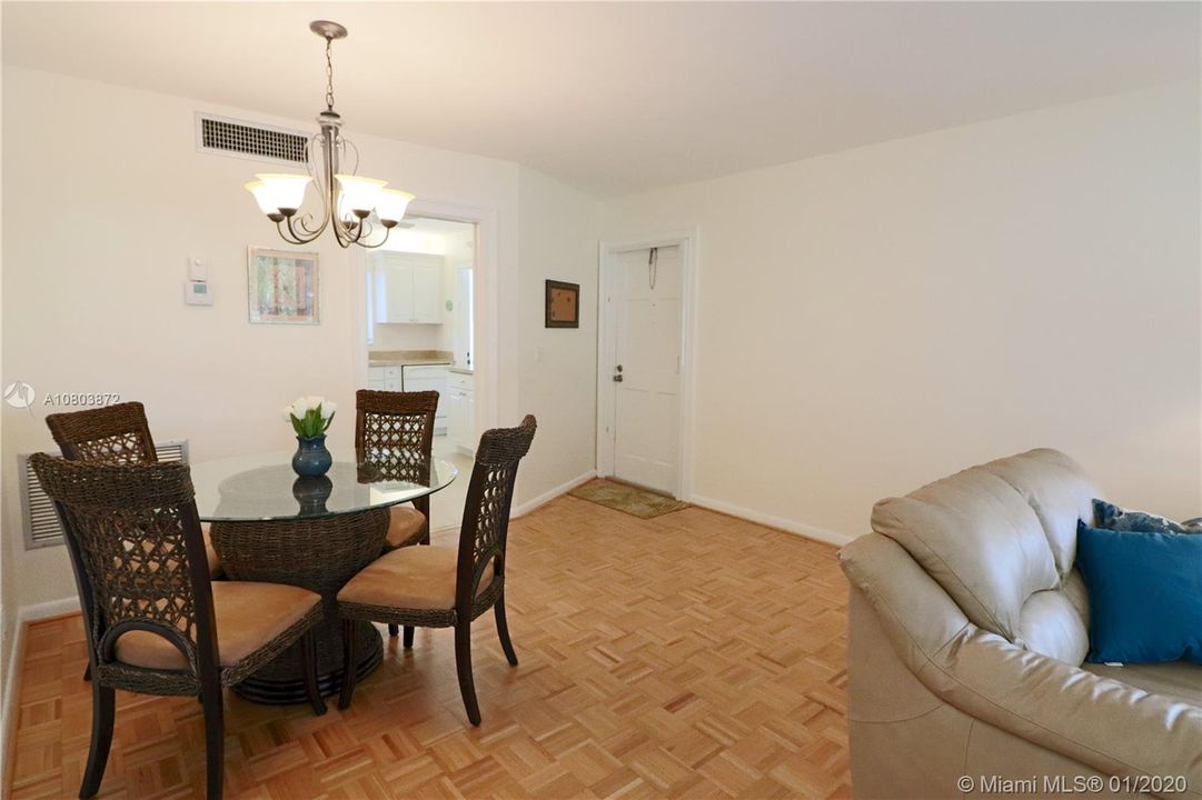 Dining area
