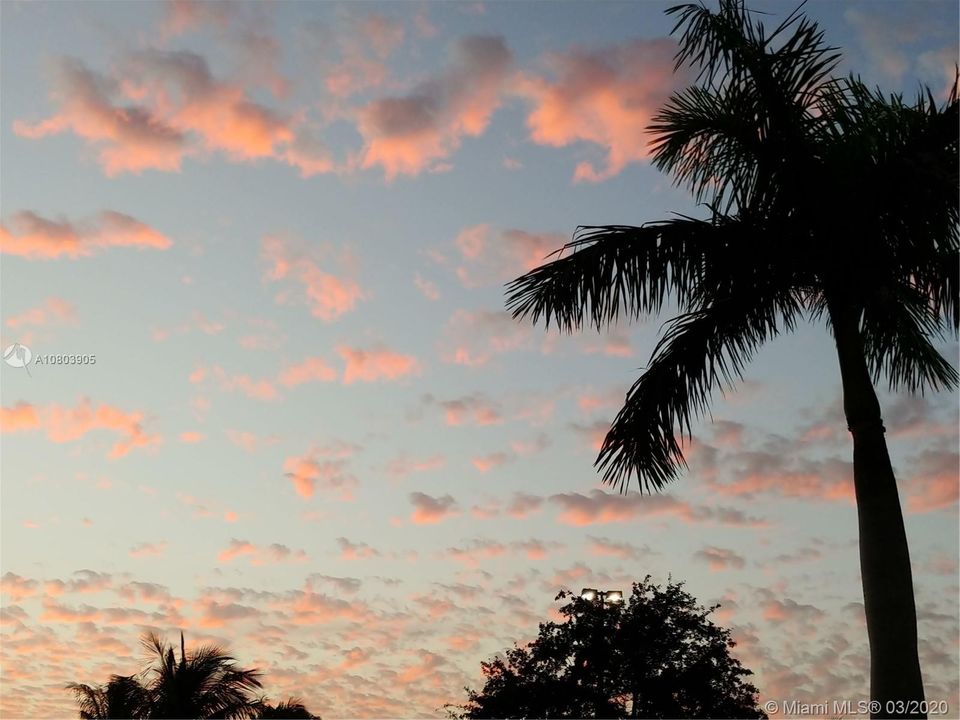 Beautiful sunset to enjoy.