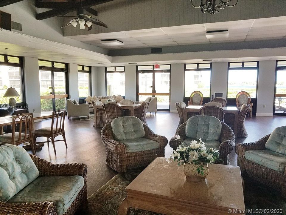 Relaxing clubhouse