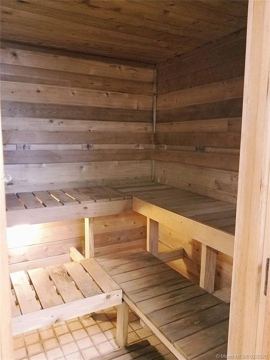 beautiful, healthy sauna
