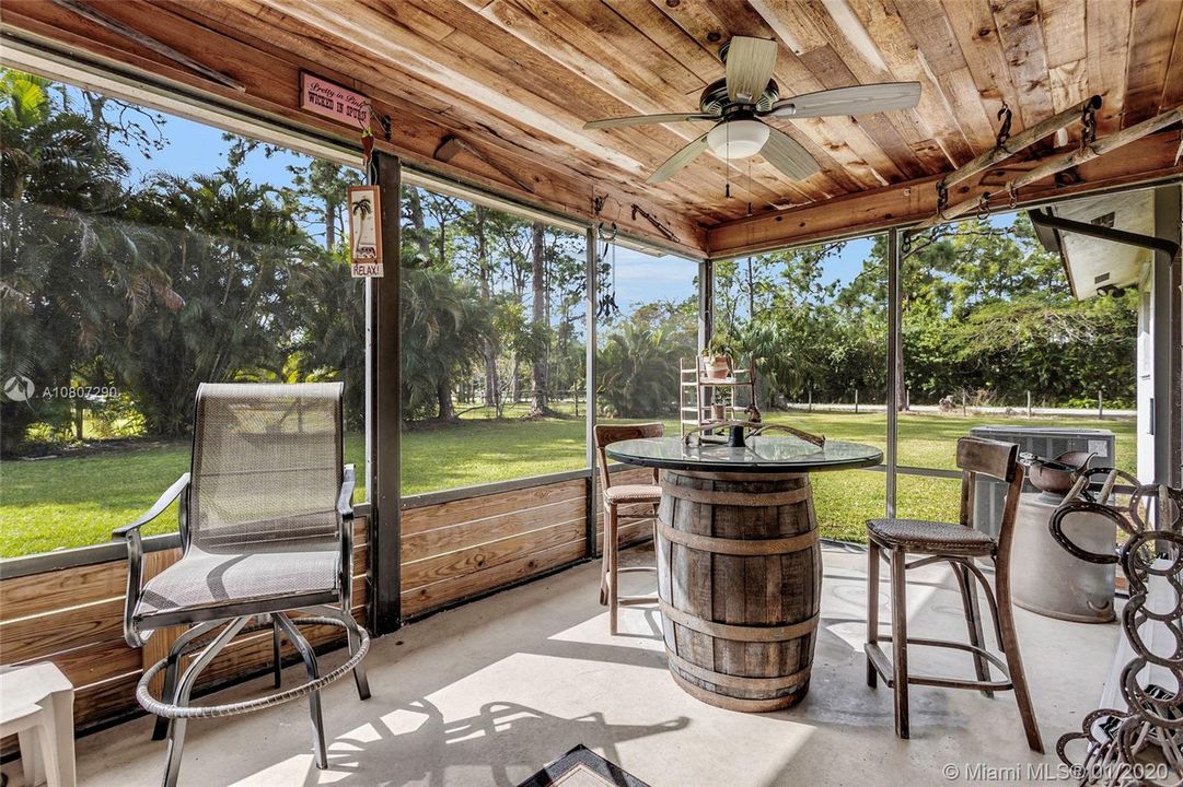 Screened Back Porch