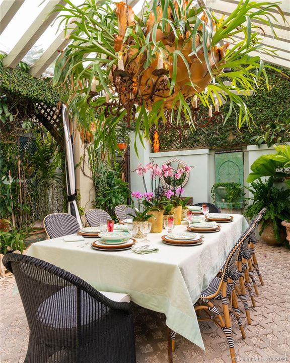 The table is set for gatherings to come