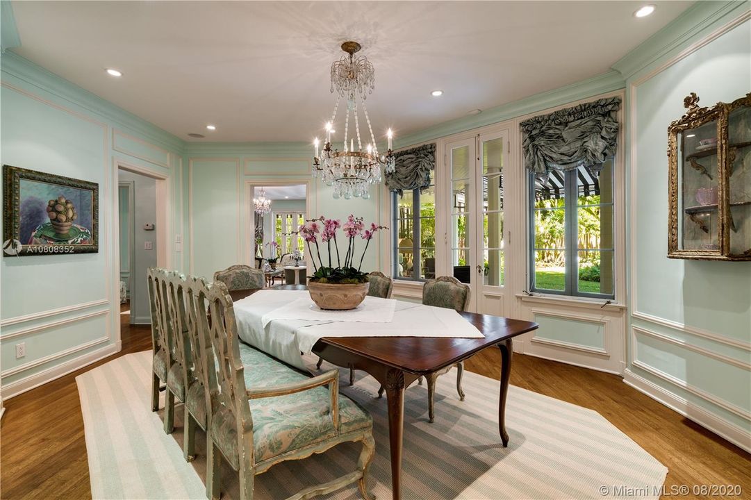 Fine dining is every day in this home