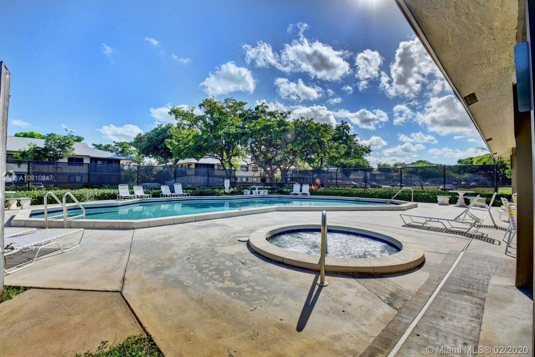 Clubhouse hot tub