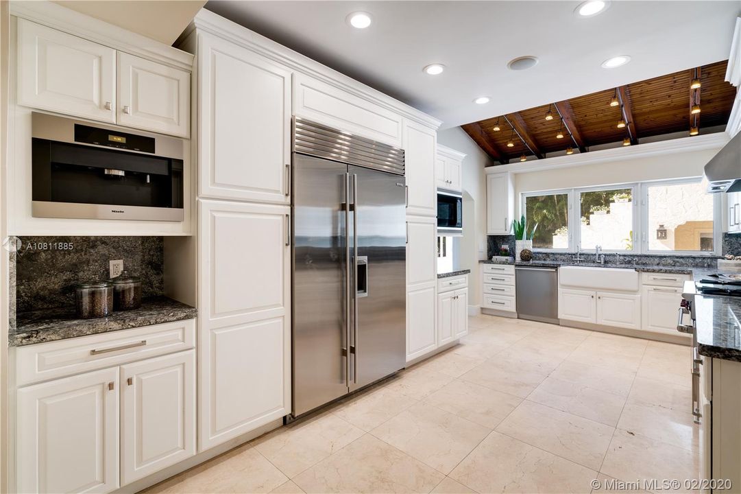 Built in Miele cappuccino maker