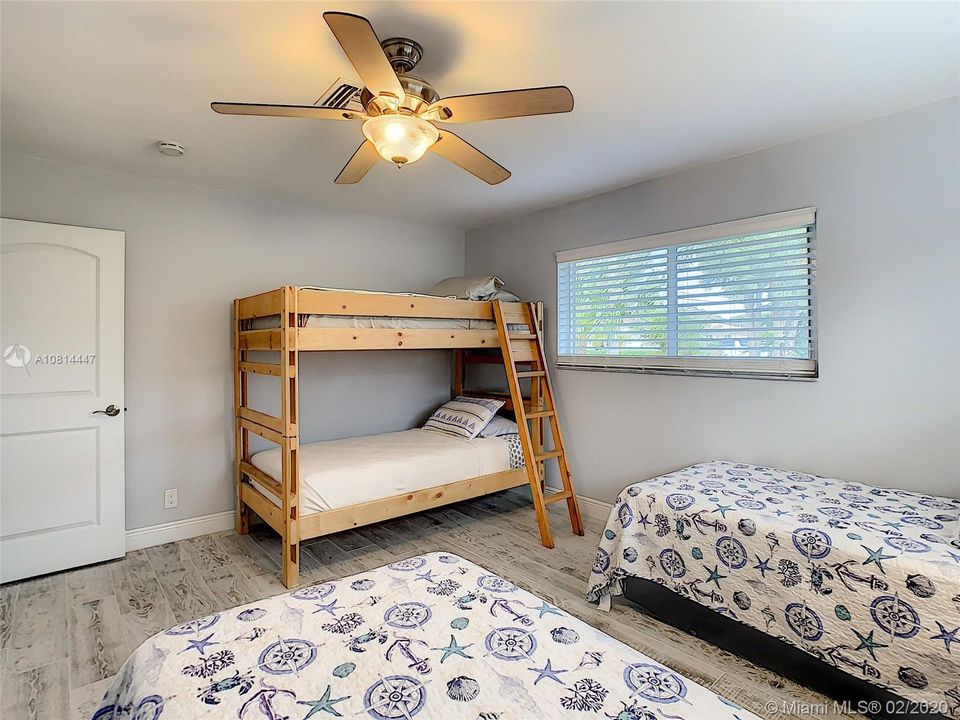 Second Guest Bedroom overlooks the front of the house.