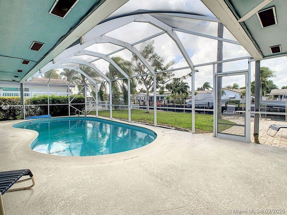Another view of the Pool overlooking the canal.