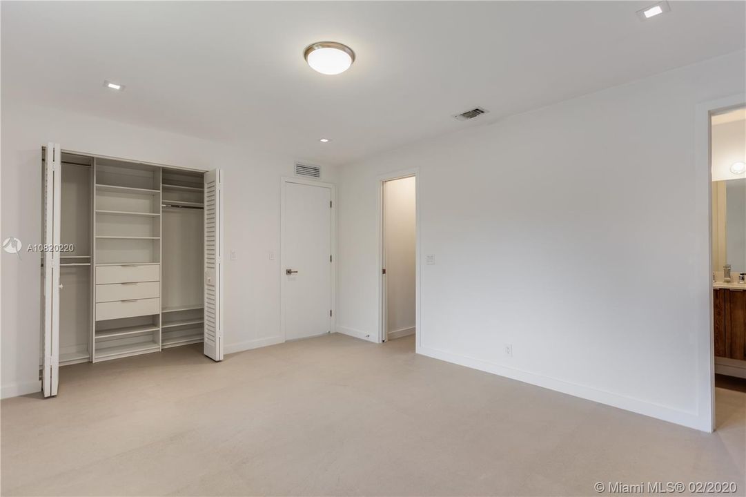 2nd Bedroom with two closets