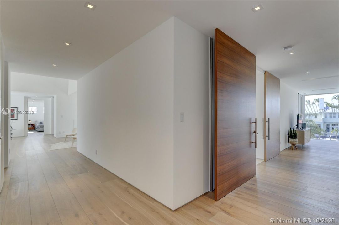 View leaving master looking down hall to bedroom #3 & #4