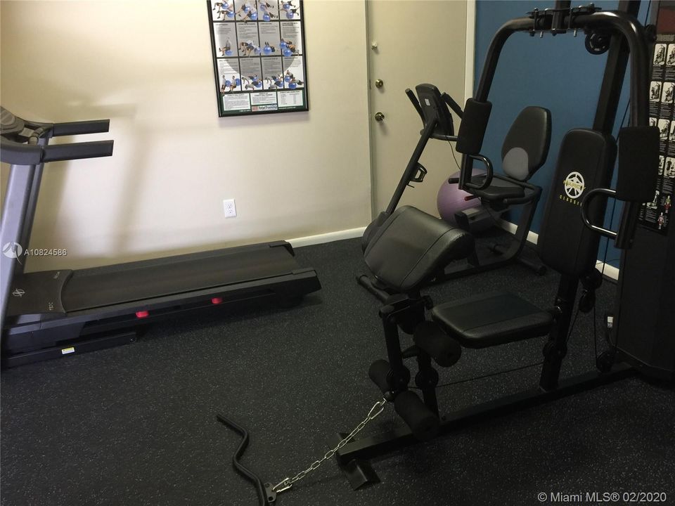 exercise room