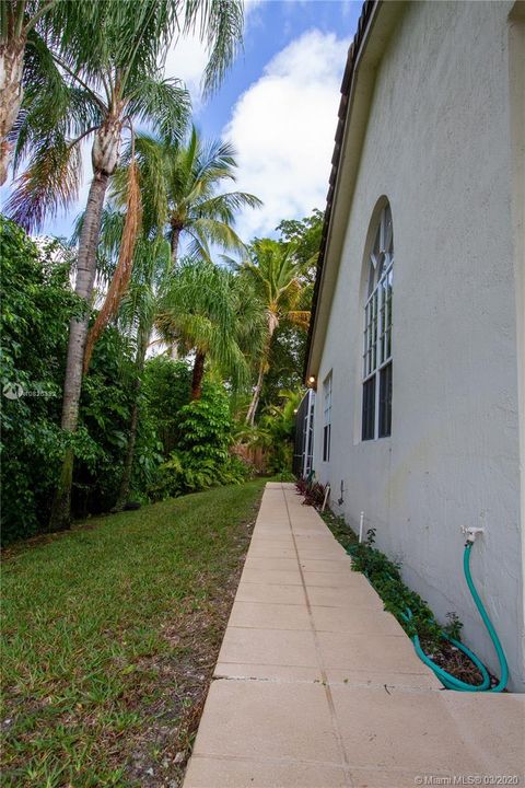 Sidewalk to pool entrance