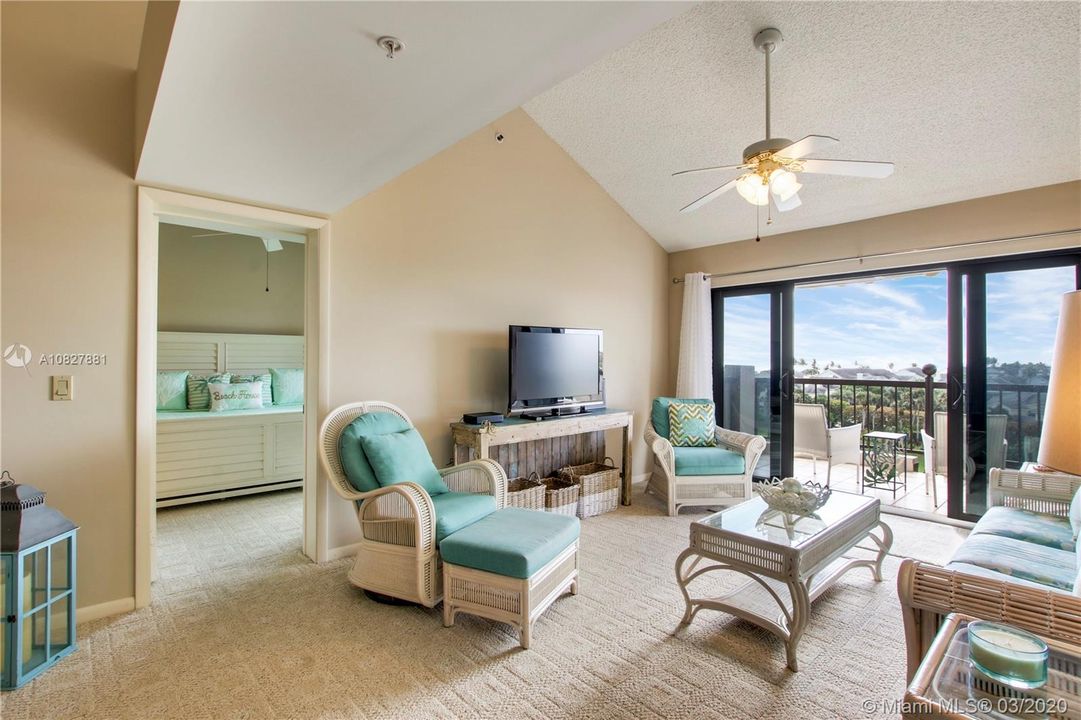 Living Room with Gorgeous Ocean Views!