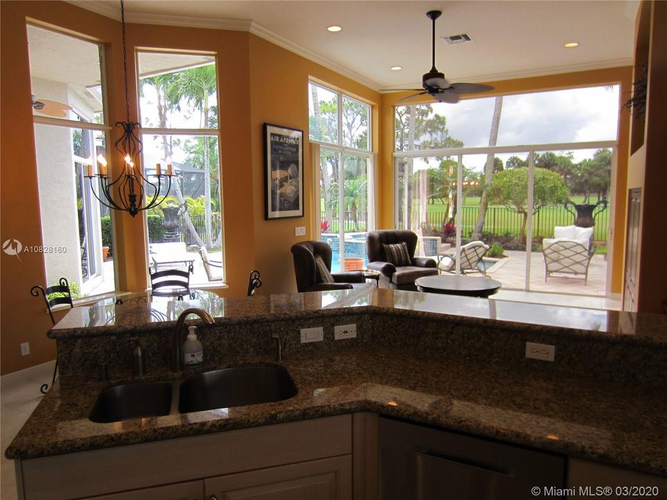KITCHEN WITH VIEWS.