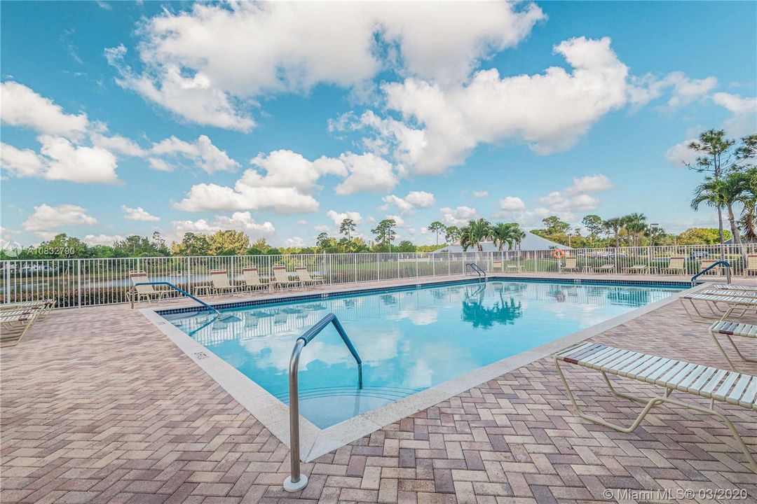 Community Pool, walking distance.