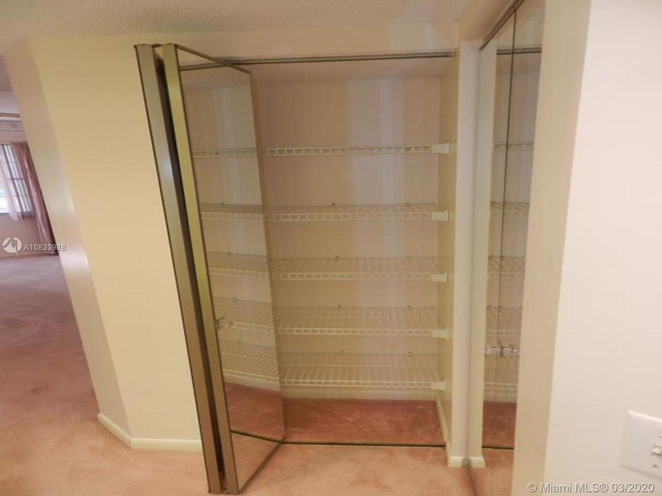LINEN CLOSET OF MASTER ROOM