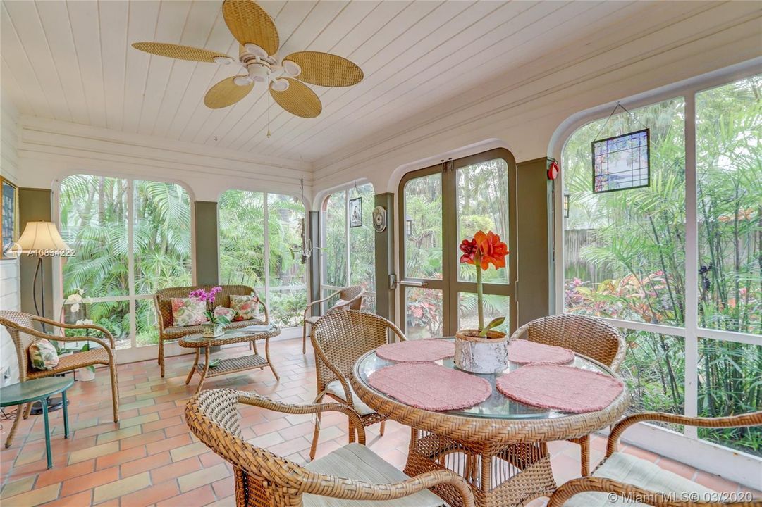 Screened Front Porch