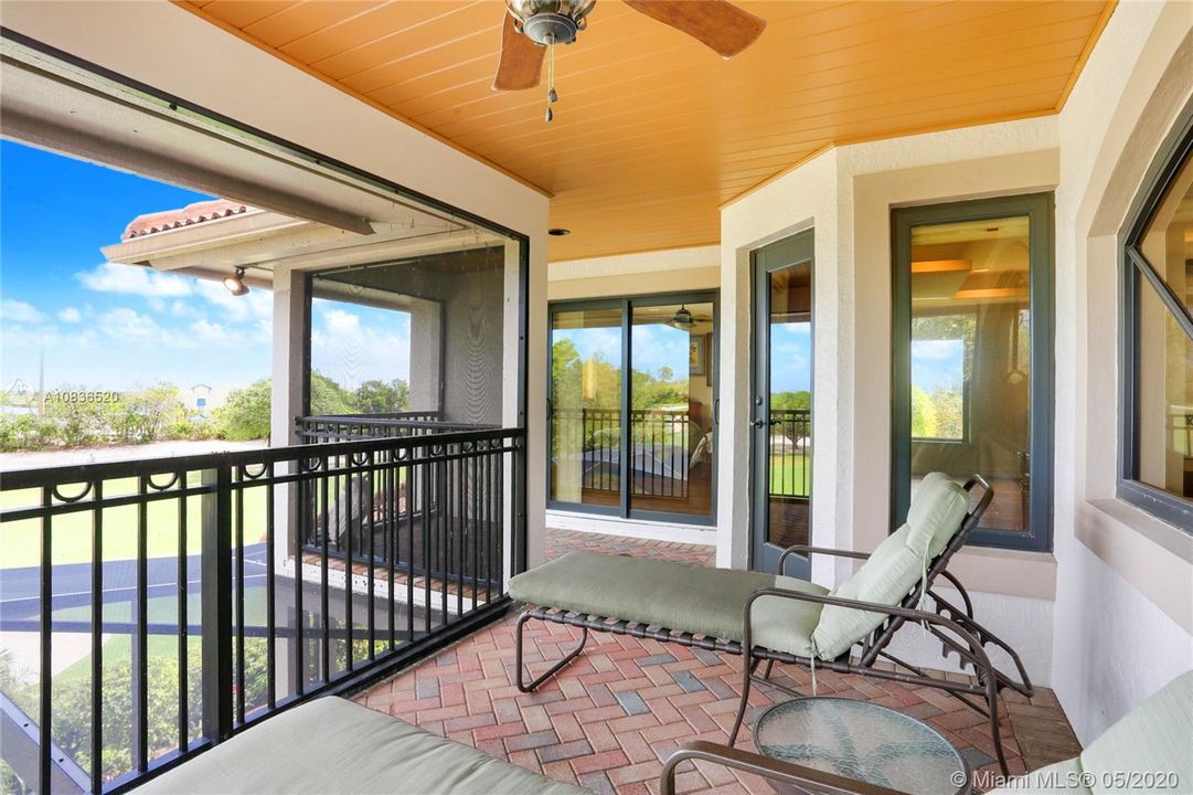 Outdoor balcony off Guest Suite on 2nd floor