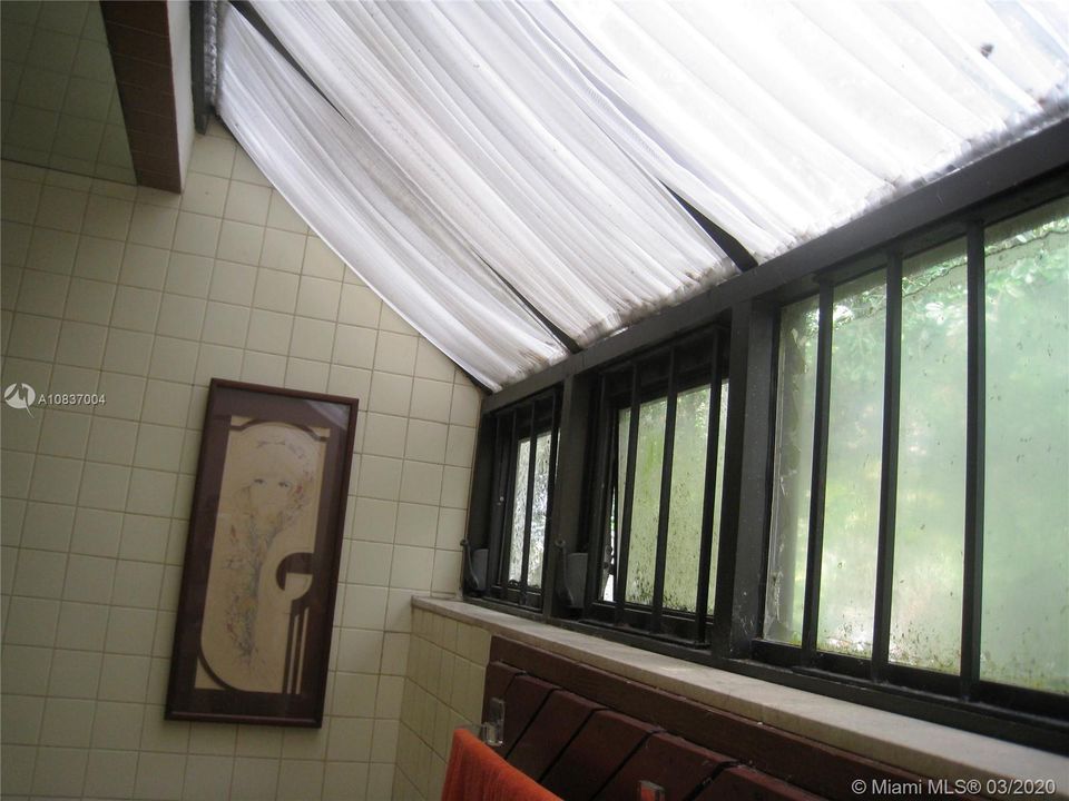 Windows in master bathroom