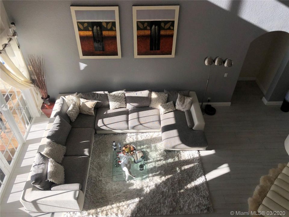 view from second floor