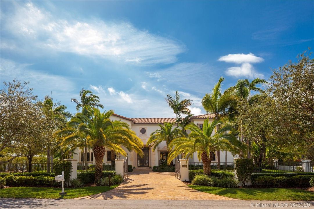 Front Main Gated Entrance