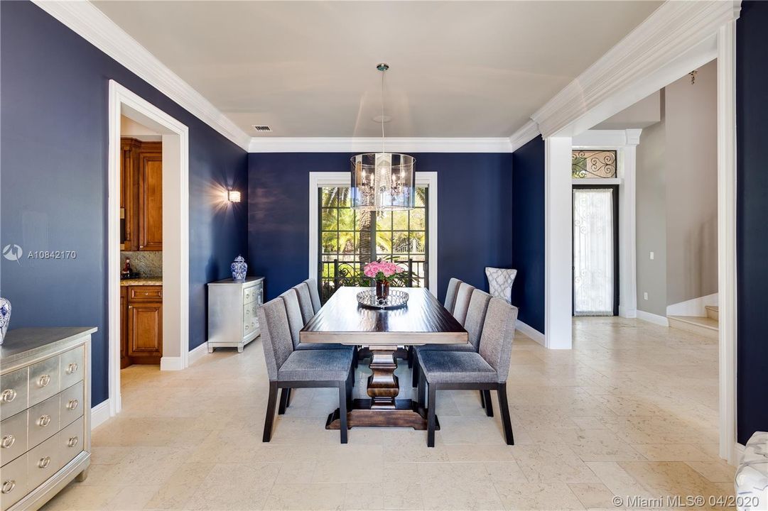 Formal dining room for gracious entertaining