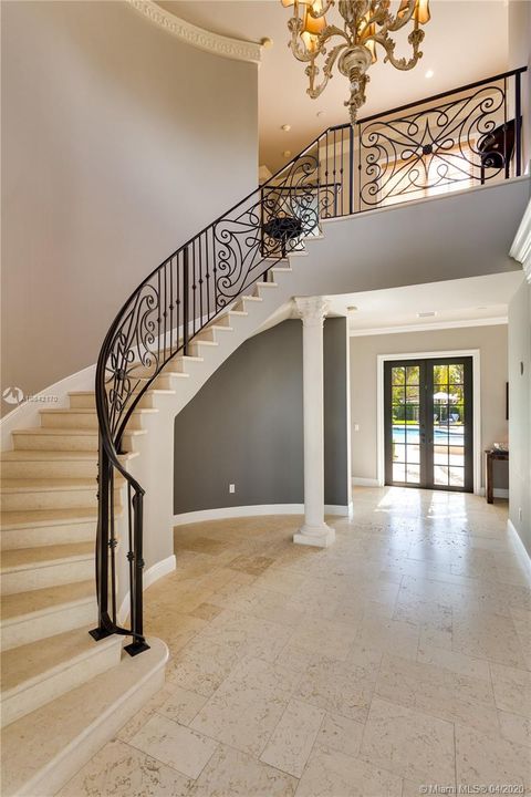 Courtly foyer entrance