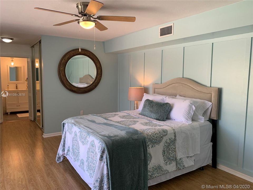 MASTER BEDROOM SHOWN WITH QUEEN BED