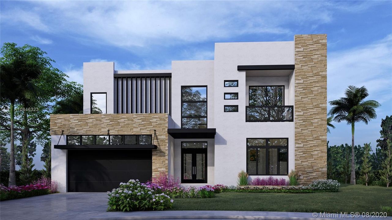 FRONT FINISH ELEVATION