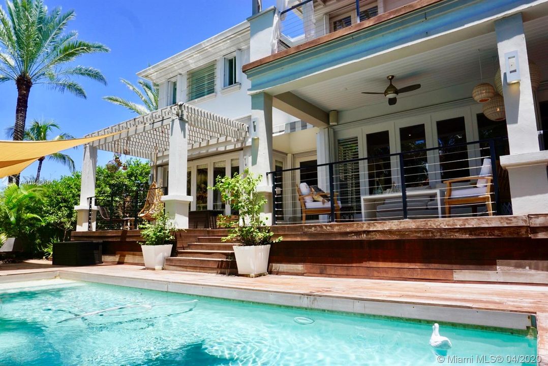 Backyard view