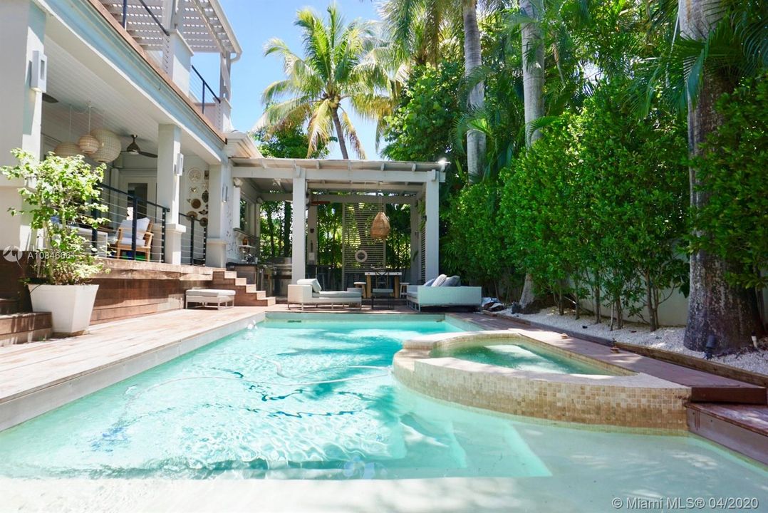 Sparkling pool