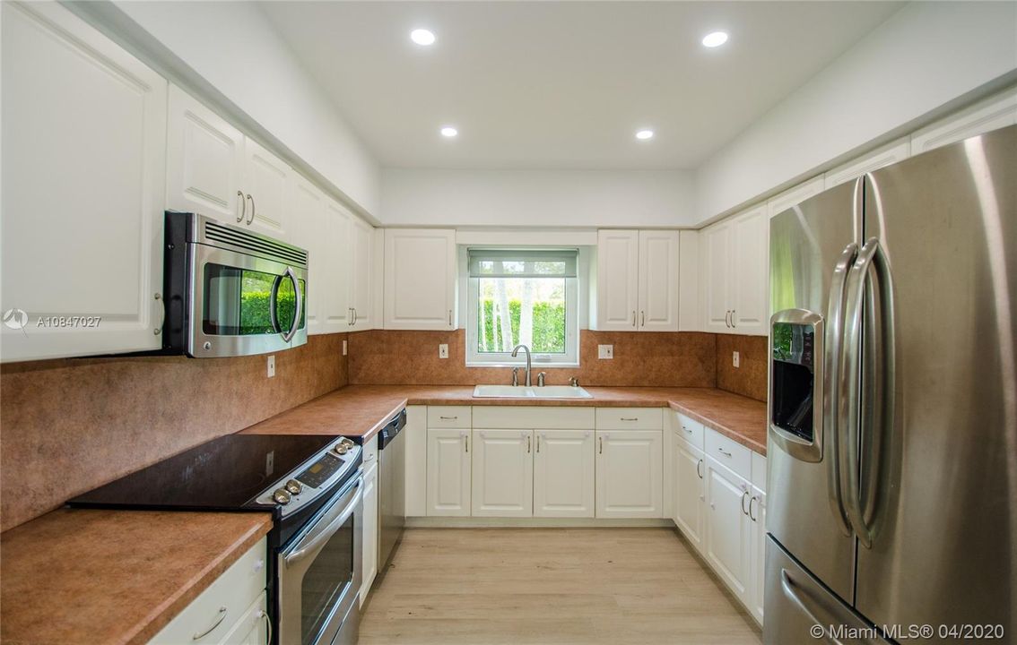 Plenty of cabinets for storage in your kitchen