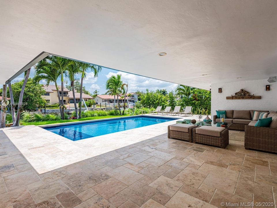 Covered outdoor patio