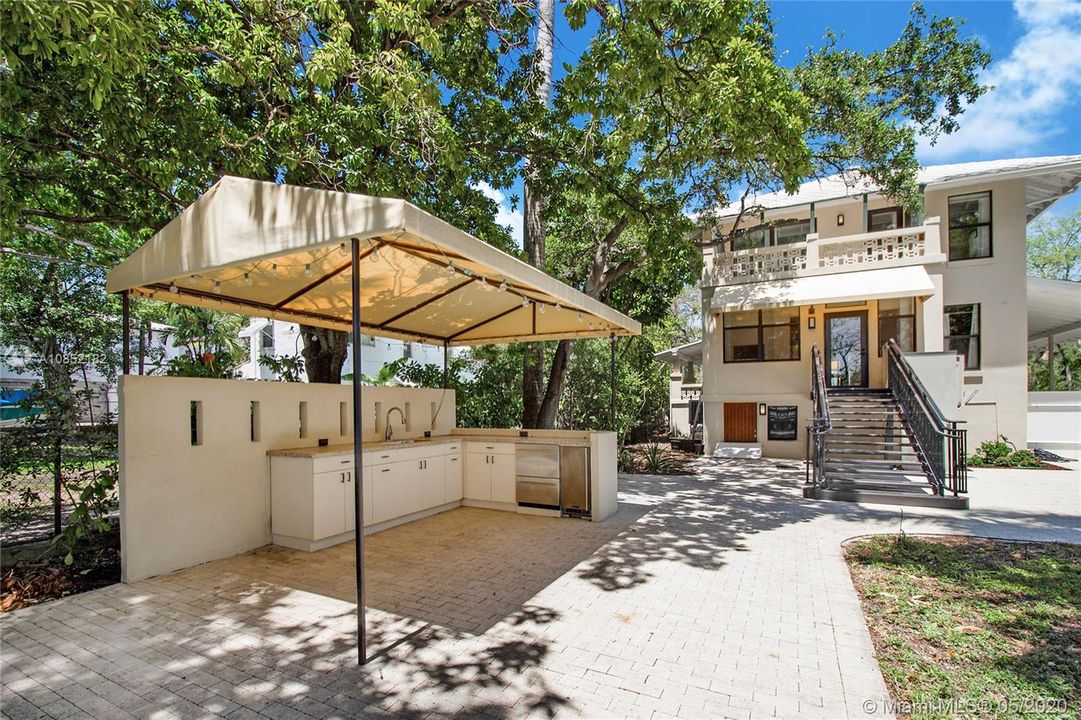 Summer Kitchen area! Home offers a Generator at left of this area.