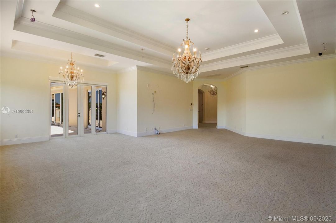 Master bedroom with terrace