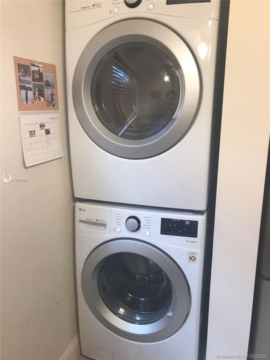 New Washer and Dryer since photos taken in 2019.