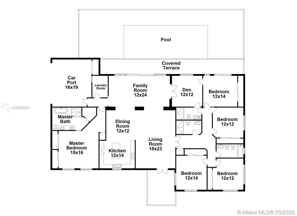 Recently Rented: $6,000 (5 beds, 4 baths, 3010 Square Feet)