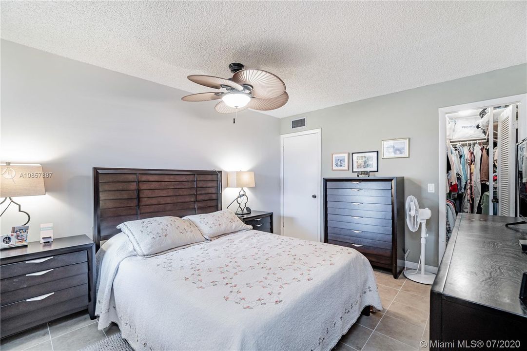 Master Bedroom and Walk-in Closet