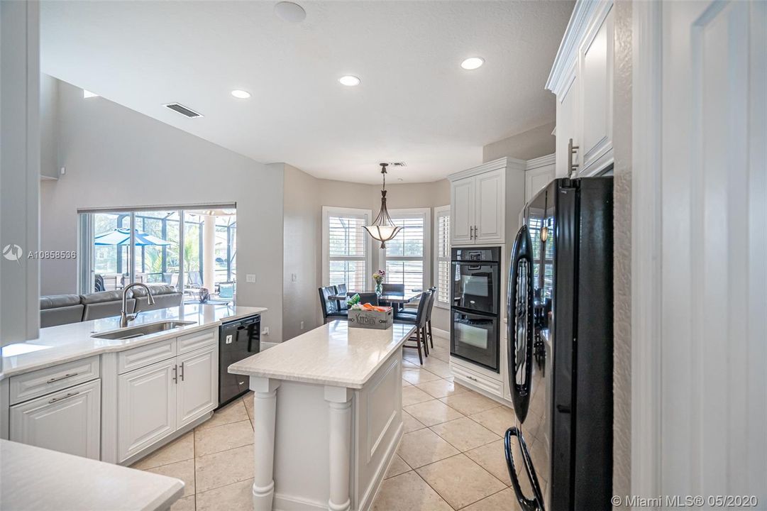 Kitchen with great view